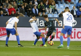 "Real Sociedad" išvykoje pranoko "Malaga" (VIDEO)