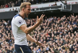 Nesustabdomai žaidžiantis H. Kane'as su "Tottenham" nepaliko jokių vilčių "Stoke City" (VIDEO)