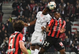 Ligue 1: "Nice" ekipai pergalę išplėšė pirmąkart šį sezoną aikštėje pasirodęs snaiperis (VIDEO)