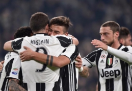 Vieninteliame "Serie A" mače "Juventus" sutriuškino "Palermo" (VIDEO)