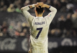 C. Ronaldo iškilo grėsmė praleisti rungtynes su "Napoli"