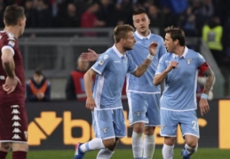 "Lazio" sustabdė A. Belotti ir mačo pabaigoje nugalėjo "Torino" (VIDEO)