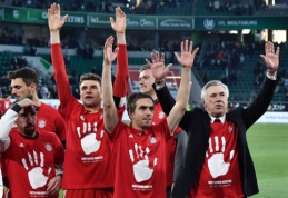 "Bayern" užsitikrino penktąjį Vokietijos čempionų titulą iš eilės (VIDEO)
