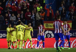 "Villarreal" nutraukė devynių nepralaimėtų "Atletico" rungtynių seriją (VIDEO)