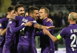 "Fiorentina" devynių įvarčių trileryje nukovė "Inter", "Atalanta" palaužė "Bologna" (VIDEO)