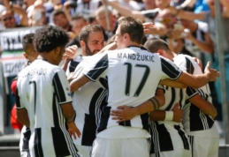 "Juventus" galiausiai tapo "Serie A" čempionais, "Milan" žais EL atrankoje (FOTO, VIDEO)
