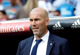 Z. Zidane'as: "Celta" bandys apsunkinti mūsų galimybes laimėti titulą