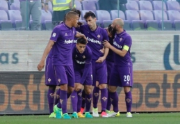 Serie A: "Fiorentina" įveikė "Lazio", "Milan" išplėšės lygiąsias su "Atalanta" (VIDEO)