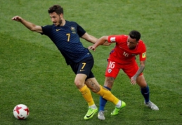 Australija buvo arti pergalės prieš Čilę, bet į Konfederacijų taurės pusfinalį nepateko (VIDEO)