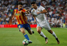 Nuostabiai žaidęs M. Asensio neišgelbėjo "Real" nuo lygiųjų su "Valencia" (VIDEO)