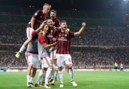 Italijoje - įspūdingi įvarčiai bei "Milan" ir "Napoli" pergalės (VIDEO)