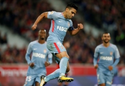 "Nice" sužaidė lygiosiomis, "Monaco" su R. Falcao priešakyje sutriuškino "Lille" (VIDEO)