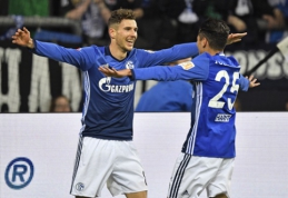 "Schalke" grįžo į pergalių kelią Vokietijos pirmenybėse (VIDEO)
