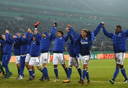 Vokietijos taurės aštuntfinalyje "Schalke" įveikė "Koln" barjerą (VIDEO)