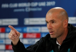 Z. Zidane'as: ginsiu K. Benzema iki mirties