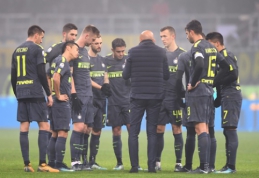 "Inter" tik po baudinių serijos Italijos taurės aštuntfinalyje palaužė kuklų klubą (VIDEO)