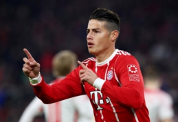 J. Rodriguezas: "Bayern" klube esu laimingas