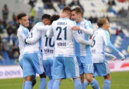 "Lazio" sutriuškino "Sassuolo", "Milan" laimėjo Romoje (VIDEO)