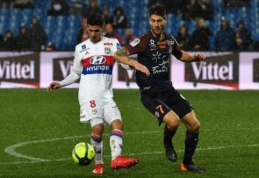 "Lyon" ir "Montpellier" pasidalino po tašką, "Marseille" įmušė 95-ą minutę ir išplėšė lygiąsias prieš "Nantes" (VIDEO)