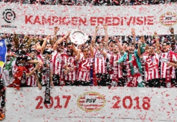 Nyderlandų čempionų titulą užsitikrino PSV