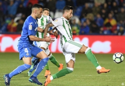"Real Betis" iškovojo dramatišką pergalę prieš "Getafe" (VIDEO)