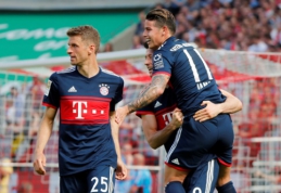 "Bundesliga": "Bayern" laimėjo Kelne, "Hoffenheim" patyrė skaudžią nesėkmę (VIDEO)