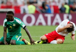 Fiziškumu lenkus pranokusi Senegalo rinktinė šventė pirmąją pergalę (VIDEO)