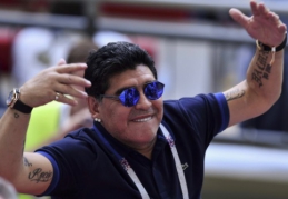 J. Guardiola: D. Maradona mums suteikė daug džiaugsmo