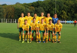 U-17 rinktinė ketvirtu iš eilės pralaimėjimu baigė turnyrą Ukrainoje