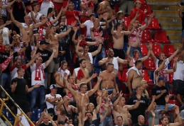 UEFA nubaudė rasistiniu išpuoliu pasižymėjusius lenkus