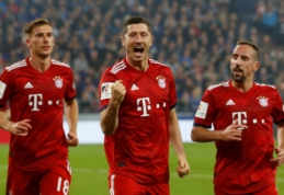  Neklumpantis "Bayern" paliko "Schalke" pirmenybių dugne, BVB ir vėl prarado taškus