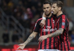 "Milan" Italijoje po rezultatyvios kovos palaužė "Sampdoria"