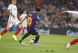 ''Barcos'' pergalę prieš ''Sevilla'' apkartino L. Messi trauma, ''Atletico'' neįveikė ''Villarreal''