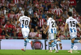 Baskų derbyje - keturi įvarčiai ir "Real Sociedad" pergalė