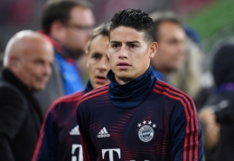 "Kicker": "Bayern" neišpirks J. Rodriguezo kontrakto