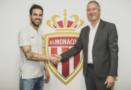 Oficialu: C. Fabregasas tapo "Monaco" klubo žaidėju