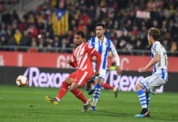 "Girona" ir "Real Sociedad" susirėmimas baigėsi be įvarčių