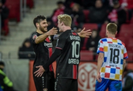"Bundesliga": "Bayer" nepaliko vilčių "Mainz" ekipai