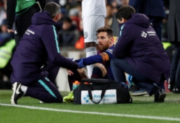E. Valverde baiminasi dėl L. Messi traumos