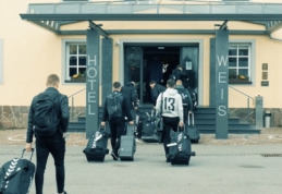 Lietuvos futbolininkai atvyko į treniruočių stovyklą Vokietijoje (VIDEO)