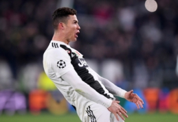 UEFA pradėjo tyrimą dėl C. Ronaldo gesto "Atletico" fanams