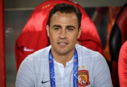 F. Cannavaro treniruos Kinijos rinktinę