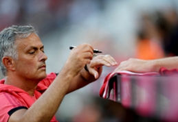J. Mourinho pakomentavo gandus apie galimą darbą "Bayern" klube
