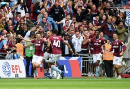 "Aston Villa" po trejų metų pertraukos grįžta į "Premier" lygą