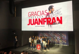 Juanfranas taip pat tarė "sudie" "Atletico" klubui