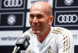 Z. Zidane'as apie G. Bale'o ateitį: "Tai ne problema"