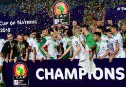 Kuriozišką įvartį pelniusi Alžyro rinktinė triumfavo Afrikos tautų taurės finale