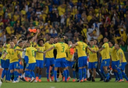 Aistringame "Copa America" finale – brazilų triumfas
