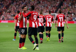 "La Liga": "Sevilla" prarado pirmuosius taškus, baskų derbį laimėjo "Athletic"