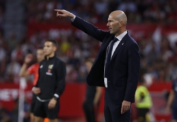 Z. Zidane'as: "Tai buvo geriausios rungtynės nuo mano sugrįžimo"